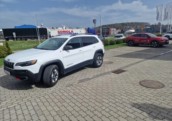 Jeep Cherokee cena 96000 przebieg: 72000, rok produkcji 2019 z Katowice małe 352